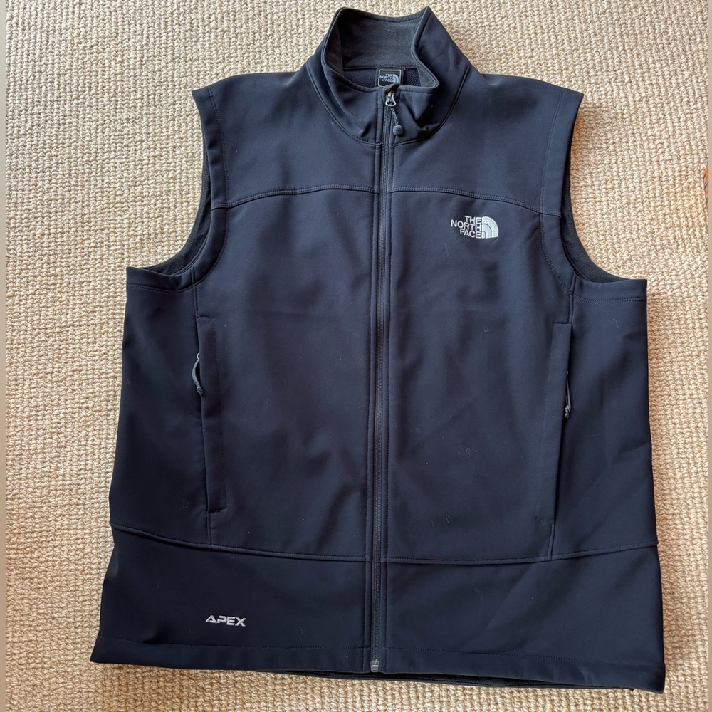 The North face Apex soft shell black vest